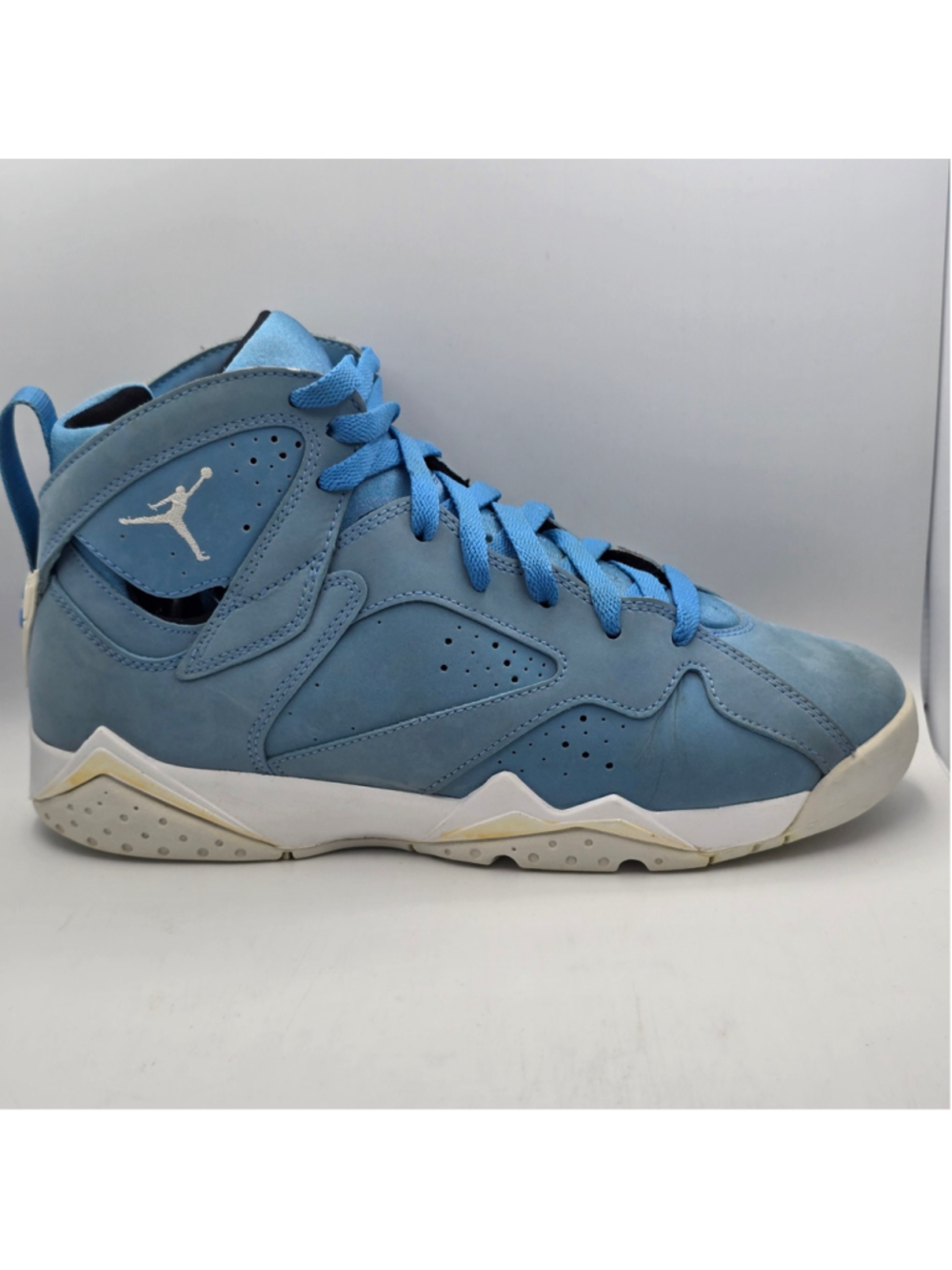 Air Jordan 7 Retro Pantone University Blue/White Size 7y womens 8.5